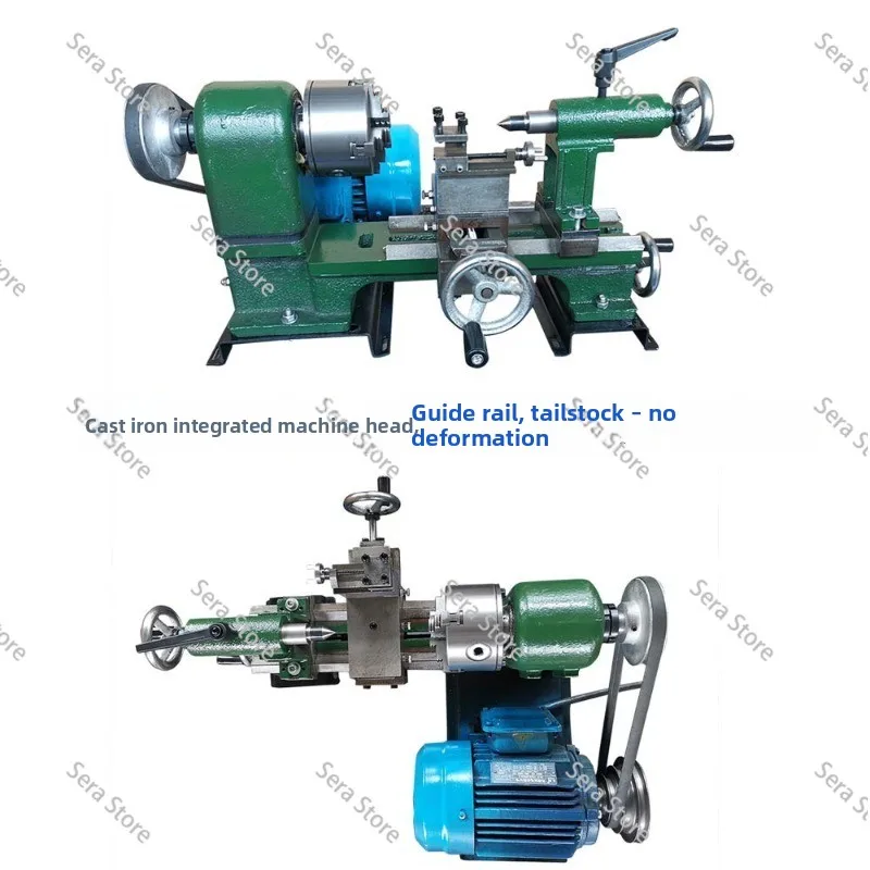 Miniature instrument small lathe, metal metalworking lathe, desktop lathe, personal home DIY