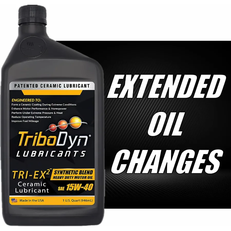 TRIEX2 15W40 زيت محرك صناعي عالي التحمل مع طلاء سيراميك حاصل على براءة اختراع لإصلاح ارتداء لحماية المحرك المحسنة في C #5