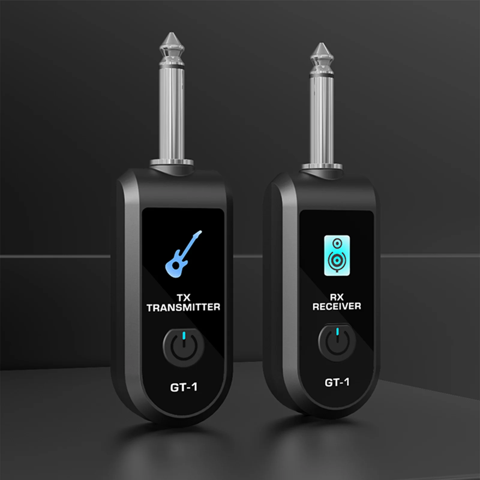 정확한 사운드를 제공하는 2.4G 무선 기타 시스템 기타 베이스 전자 악기를 위한 무선 기타 오디오 송신기 수신기