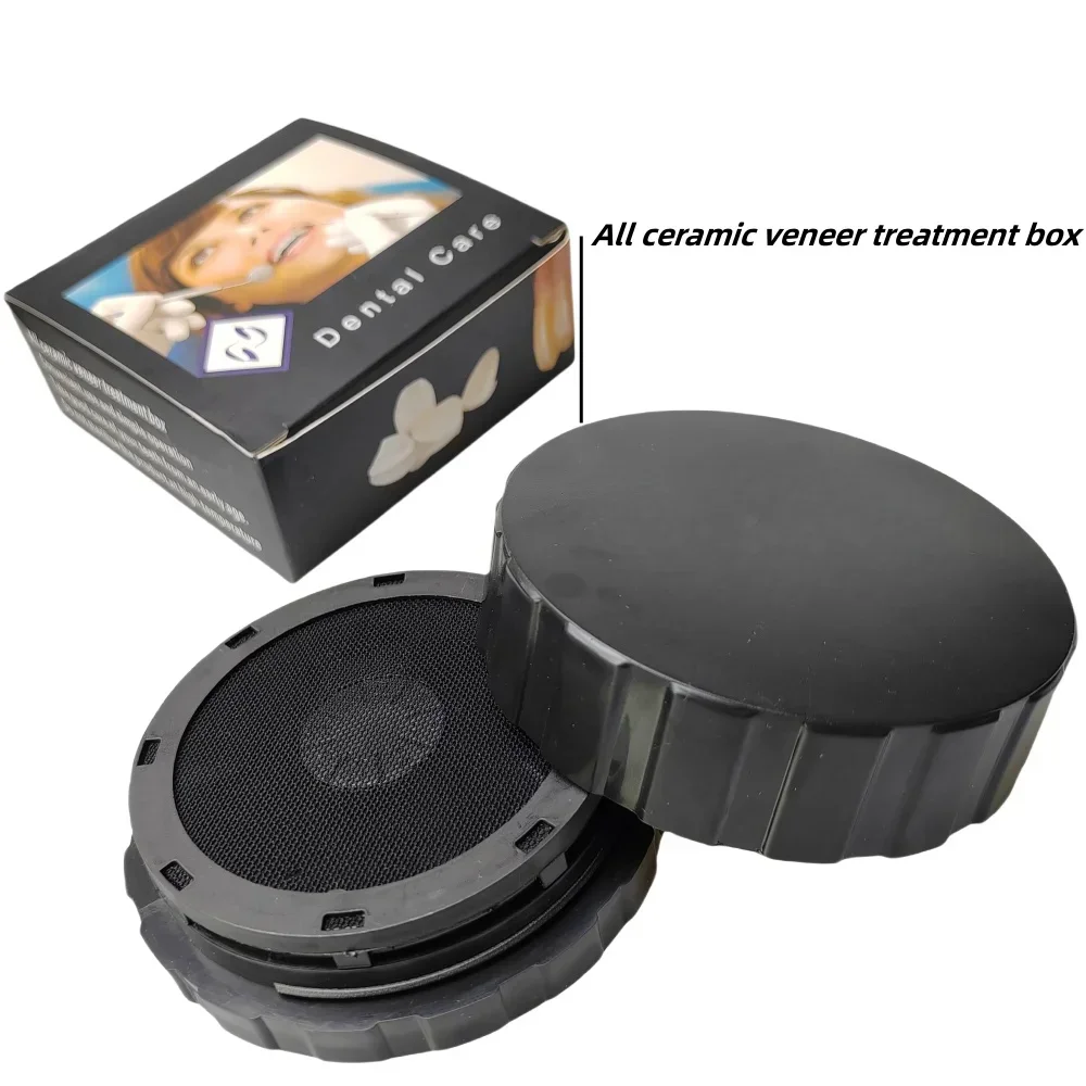 Veneer Pretreatment Patch Storage Box - Portable Dental Tool Organizer for Laboratory Cleaning & Arrangement Accessories
