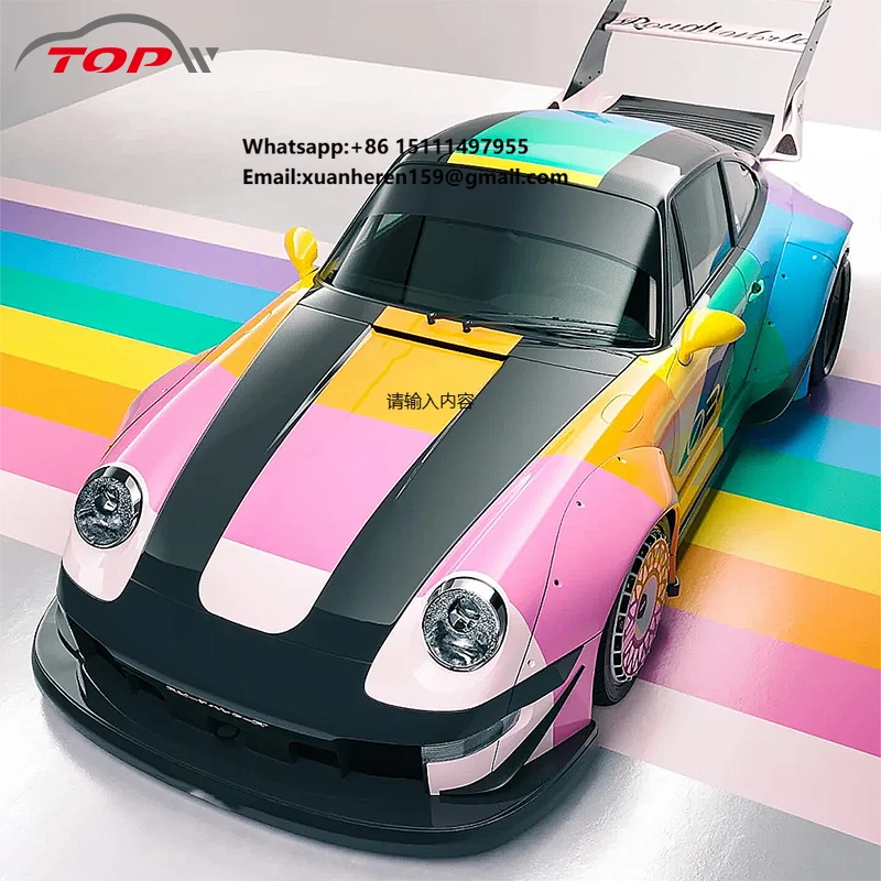 Crystal Series Car Color Changing Film Rich Color Sample Car Decoration Wrapping Film