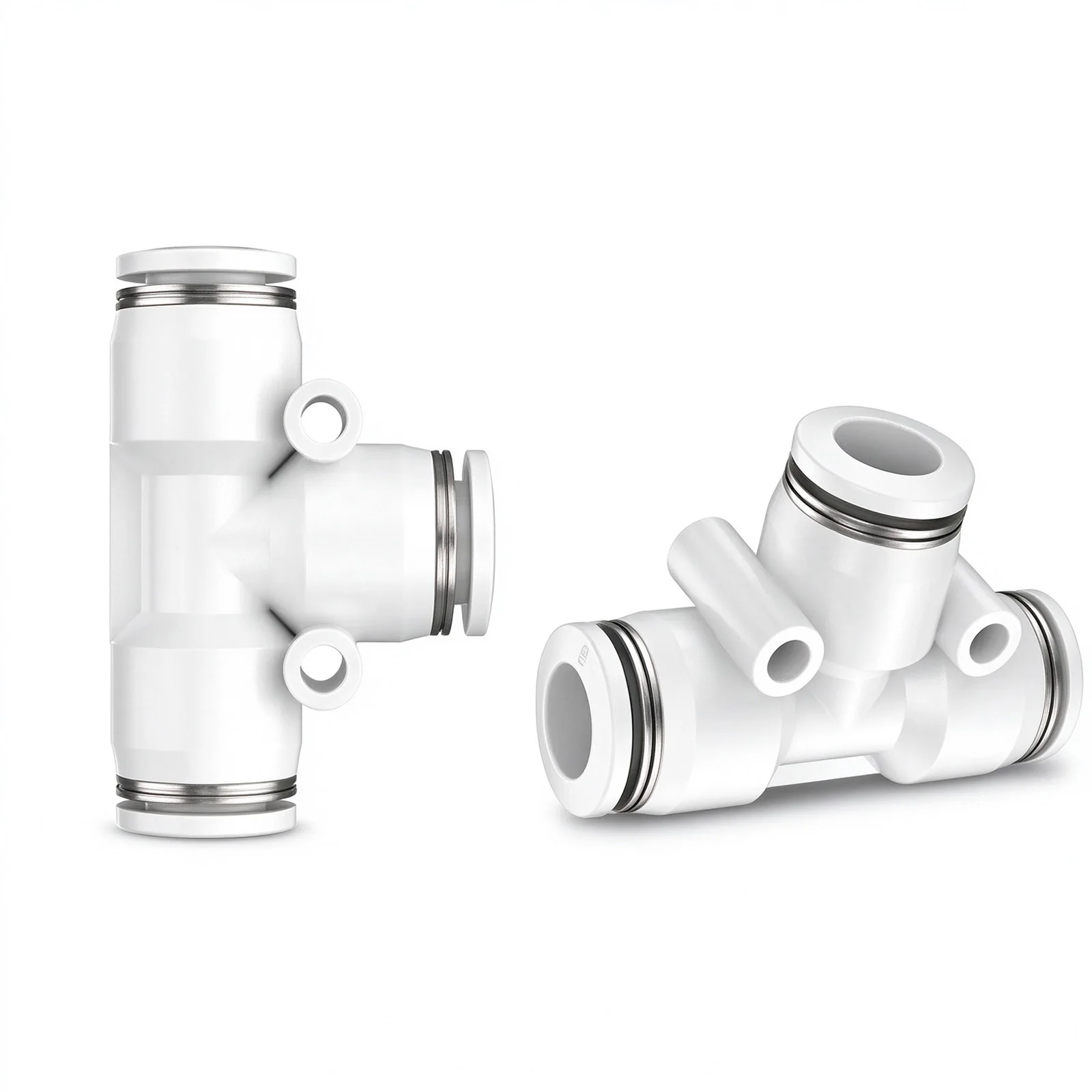 PEG Reducing Tee Pneumatic Quick Push In Fitting 4 6 8 10 12mm Air Compressor Soft Air Hose Connector