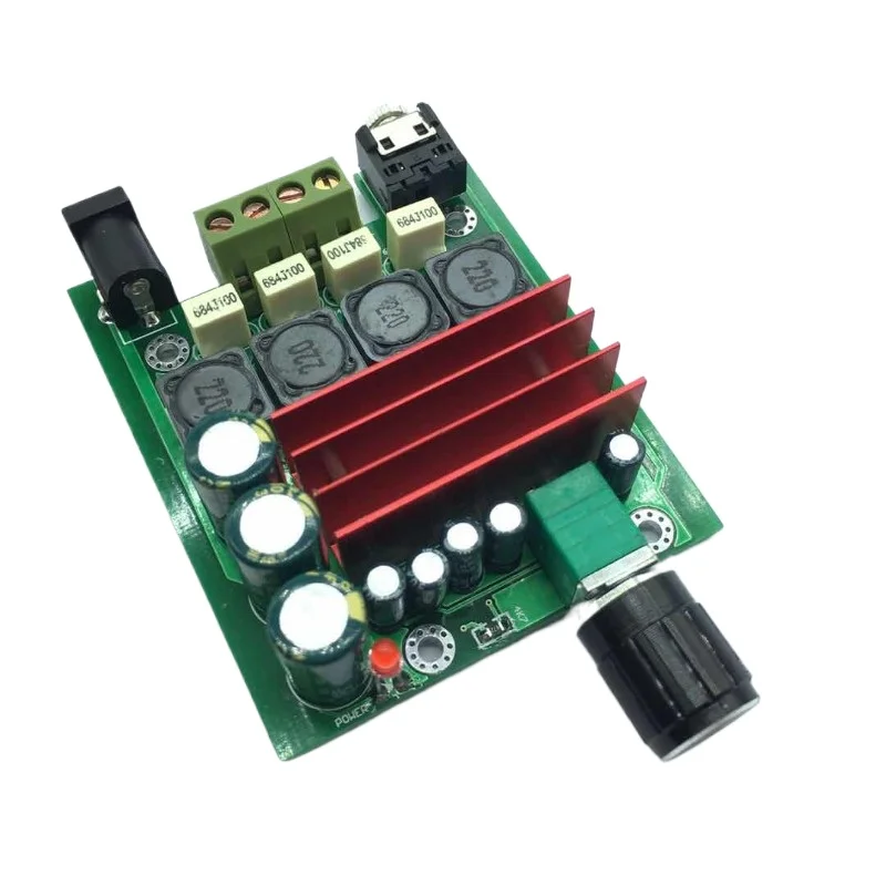 Finished board 2.0 hifi level tpa3116 digital power amplifier board dual 50w tpa3116d2 power amplifier board