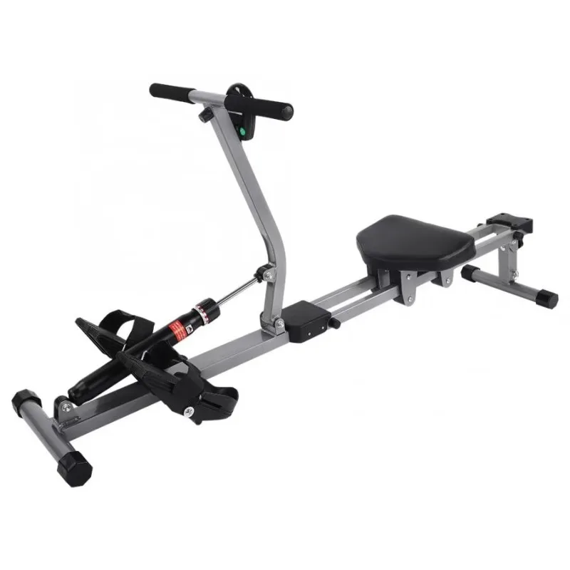New Gym Fitness Equipment Aerobic Exercise Hydraulic Magnetic Rowing Machine Double Control Resistance For Home Gym Training