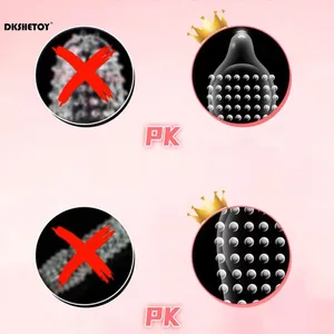 Bedingte Punkte für Männer verzögern Ejakulationspunkt G mit Penis -Rippen Manga Rooster Rooster natürliche Vergnügungskonservierungsmittel für Erwachsene Sexspielzeug 18 + 10 Hauptverkaufskondombier - №1