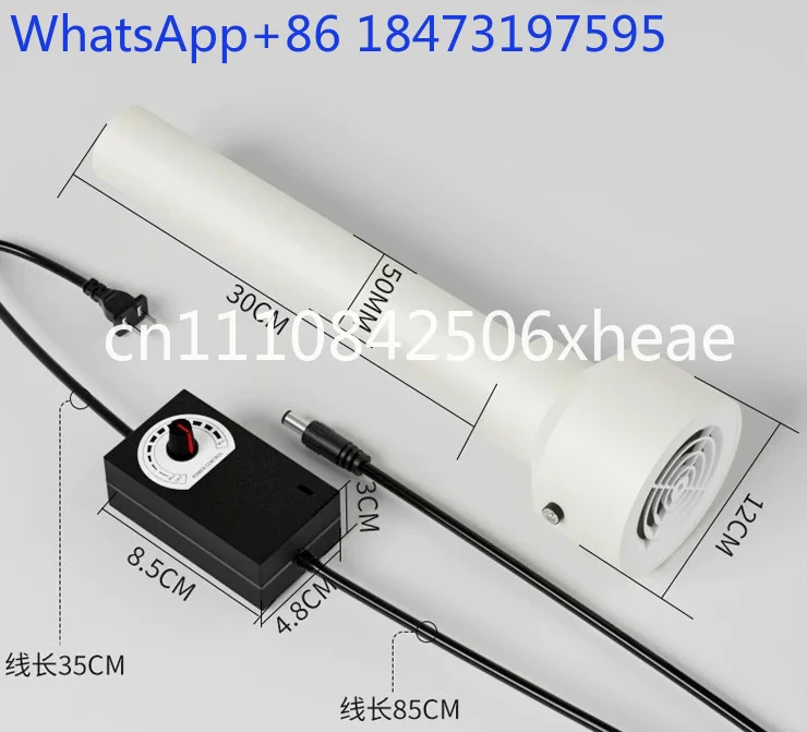 Air conditioning Hole Exhaust Fan 75/63/50 Hole Small Bedroom Ventilation Fan Mini Household Exhaust  Small Hole Exhaust Fan