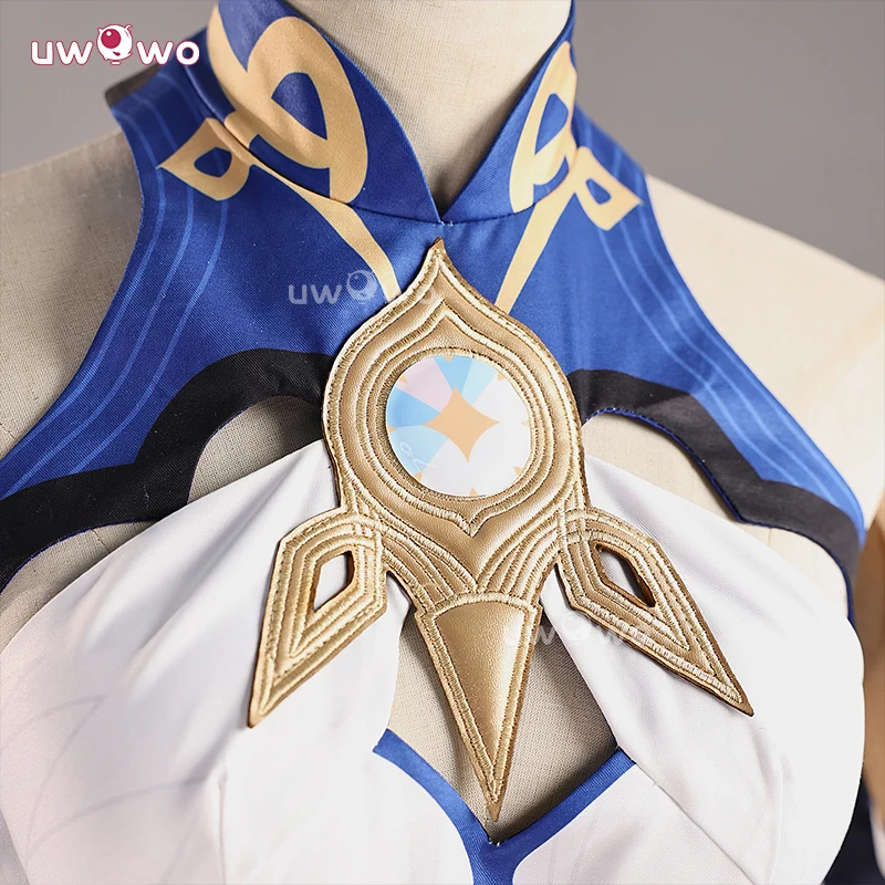 UWOWO Istaroth Cosplay Collab Serie: Gioco Genshin Imapct Istaroth Righello del Tempo Costume Cosplay XS-3XL Costume di Halloween