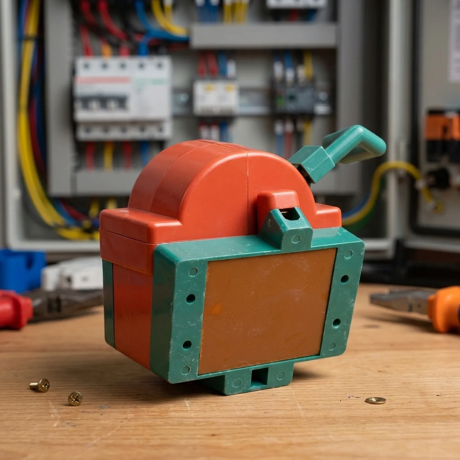 Strong Electrical Connection Electrical Breaker Double-pole Breaker 3P Power Switch AC 380V Max Voltage Dual-head Design