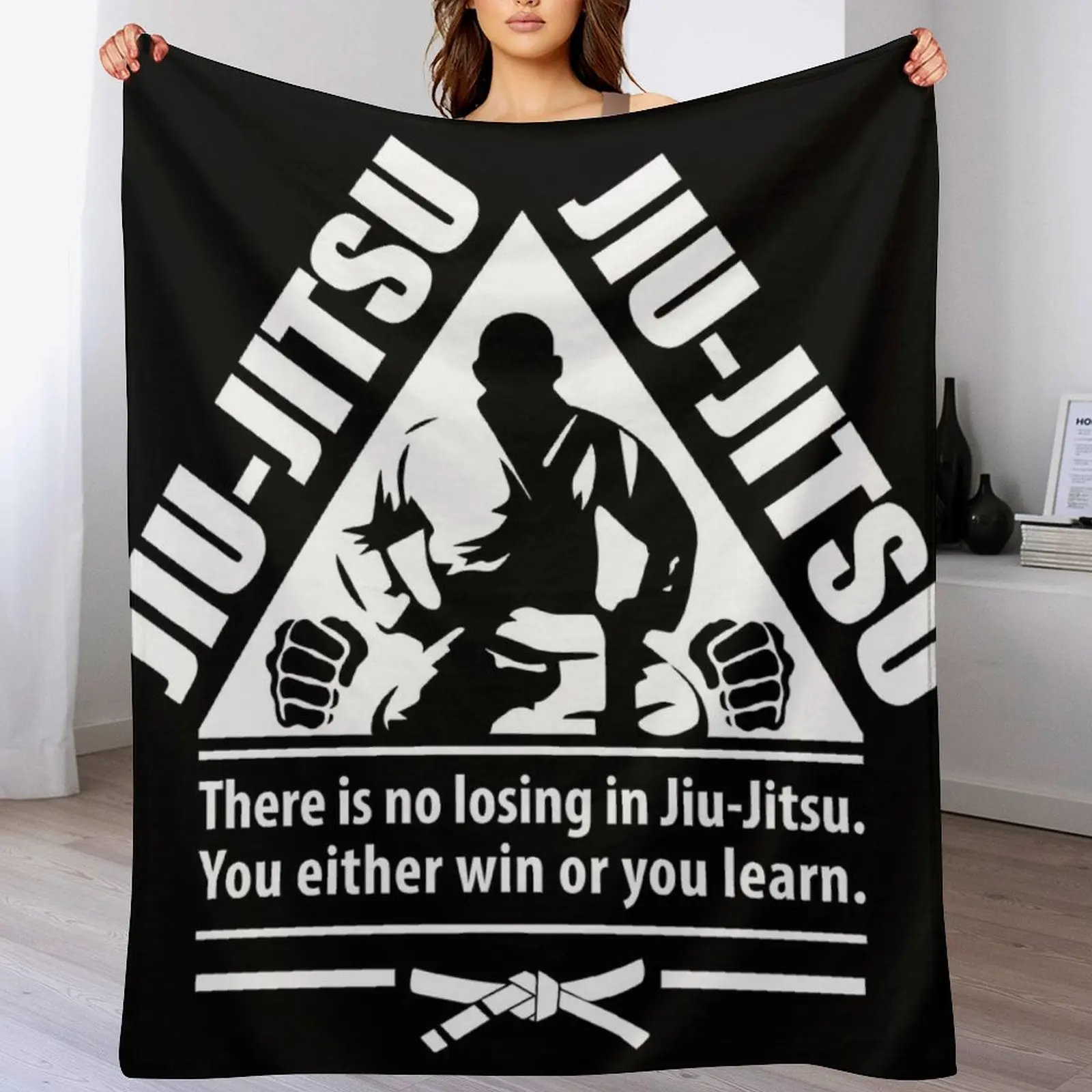 

Jiu-Jitsu Throw Blanket Vintage Heavy anime Decorative Sofa Blankets