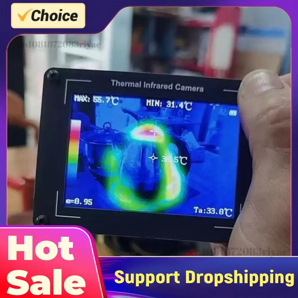 

3.5 Inch Thermal Infrared Camera -40-450℃ 32x24 Pixel Thermal Imaging Camera for Inspection Electrical/Mechanical Building