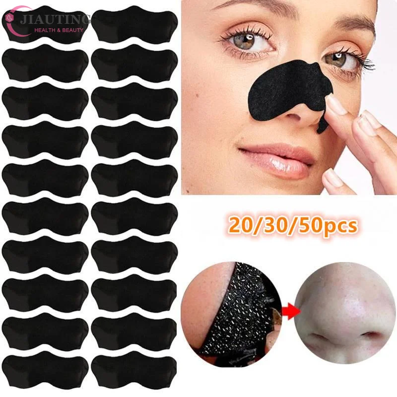 Alcohol-Free Nose Cleaning Strips Deep Cleansing Pore Patches 20/30/50Pcs for Gentle Daily Skincare Routine