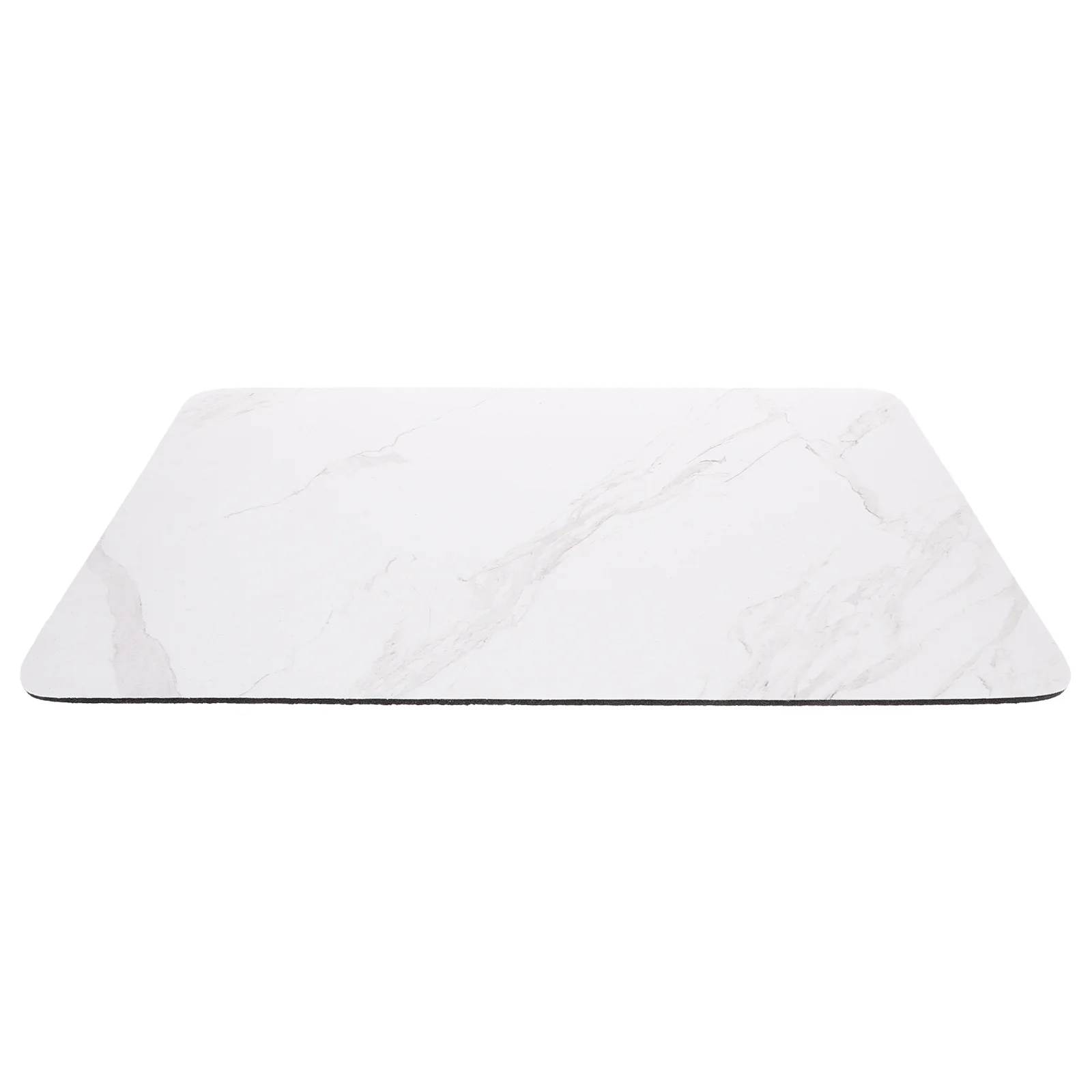 Marbling Water Absorbing Dish Drying Mat Heat Resistant Anti-Skid Kitchen Countertop Drying Pad Tableware Mat