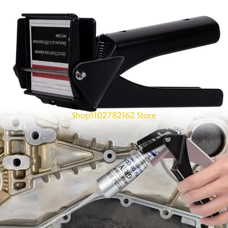 547B Wyciskacz do rur Narzędzie do wytłaczania rurek RTV i dozownik silikonu Maksymalizuje wykorzystanie całego materiału