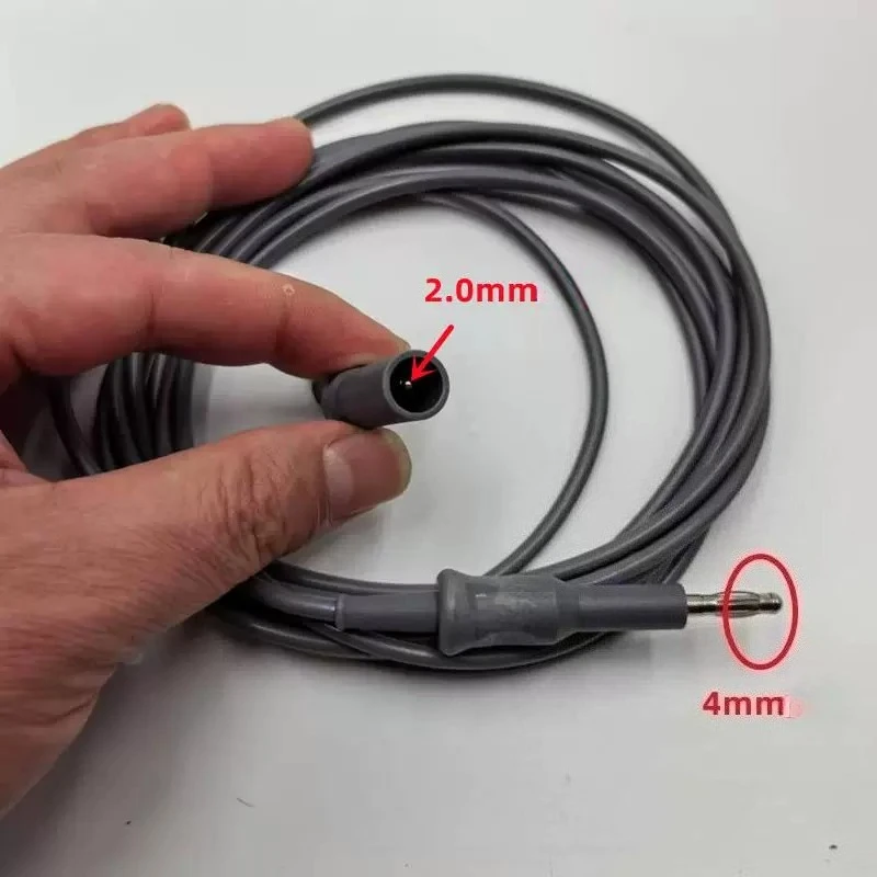 Unipolar Coagulation Cable, 4 to 2 Pin Adapter for 277 High Frequency Electrosurgical Unit, Laparoscopy Use