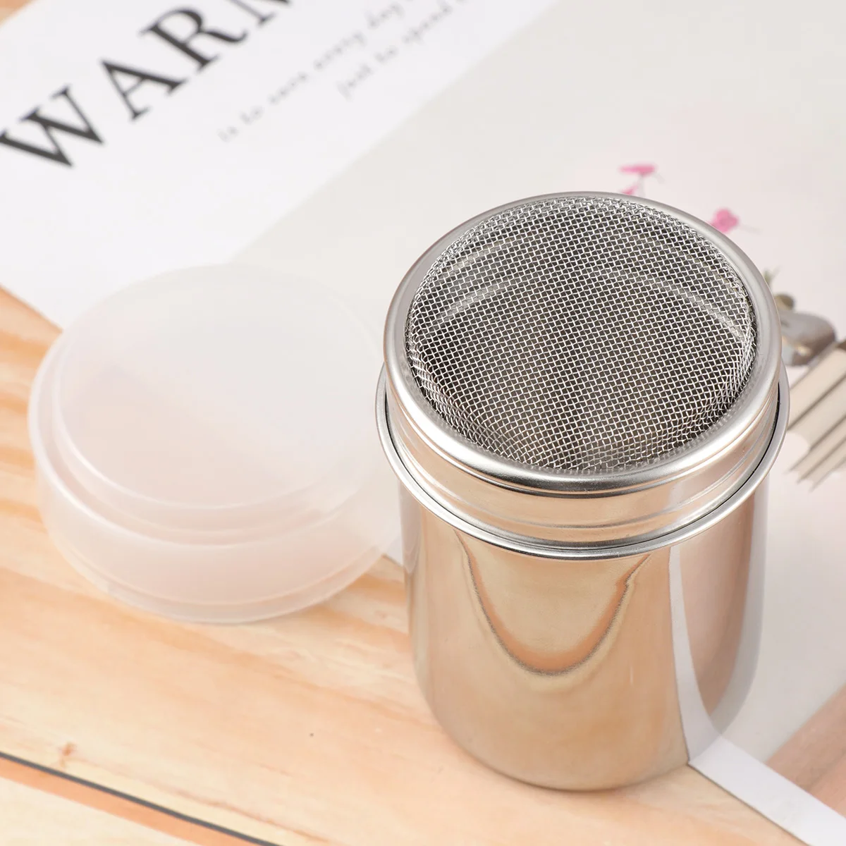 

Stainless Steel Spice Bottle Duster Seasoning Pot Jar Condiment Containers Kitchen Organizer Eco Friendly Healthy Small Hole