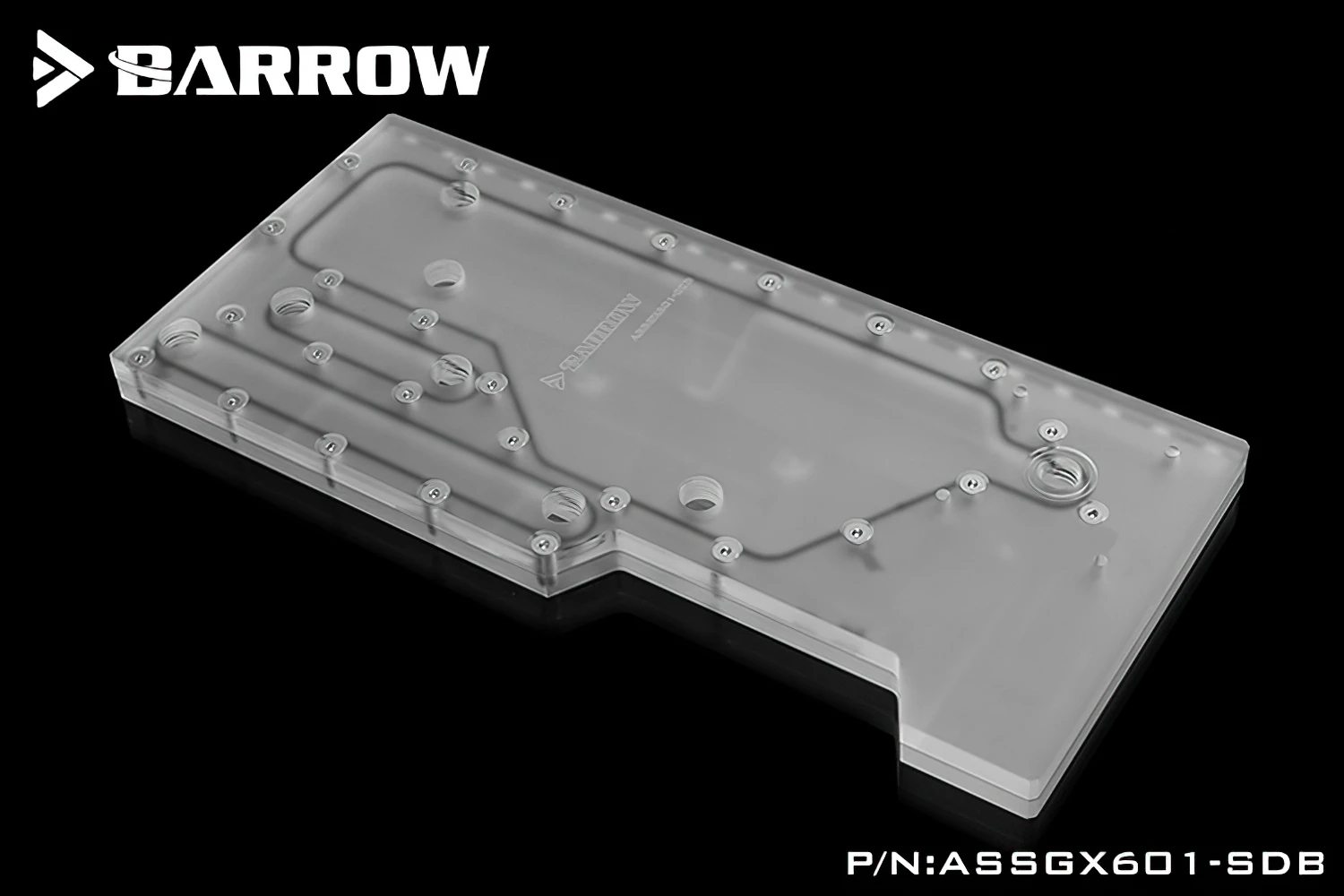 Barrow RGB Liquid Water Cooling Waterway Distro Plate for ASUS ROG STRIX Helios GX601 Chassis ASSGX601-SDB