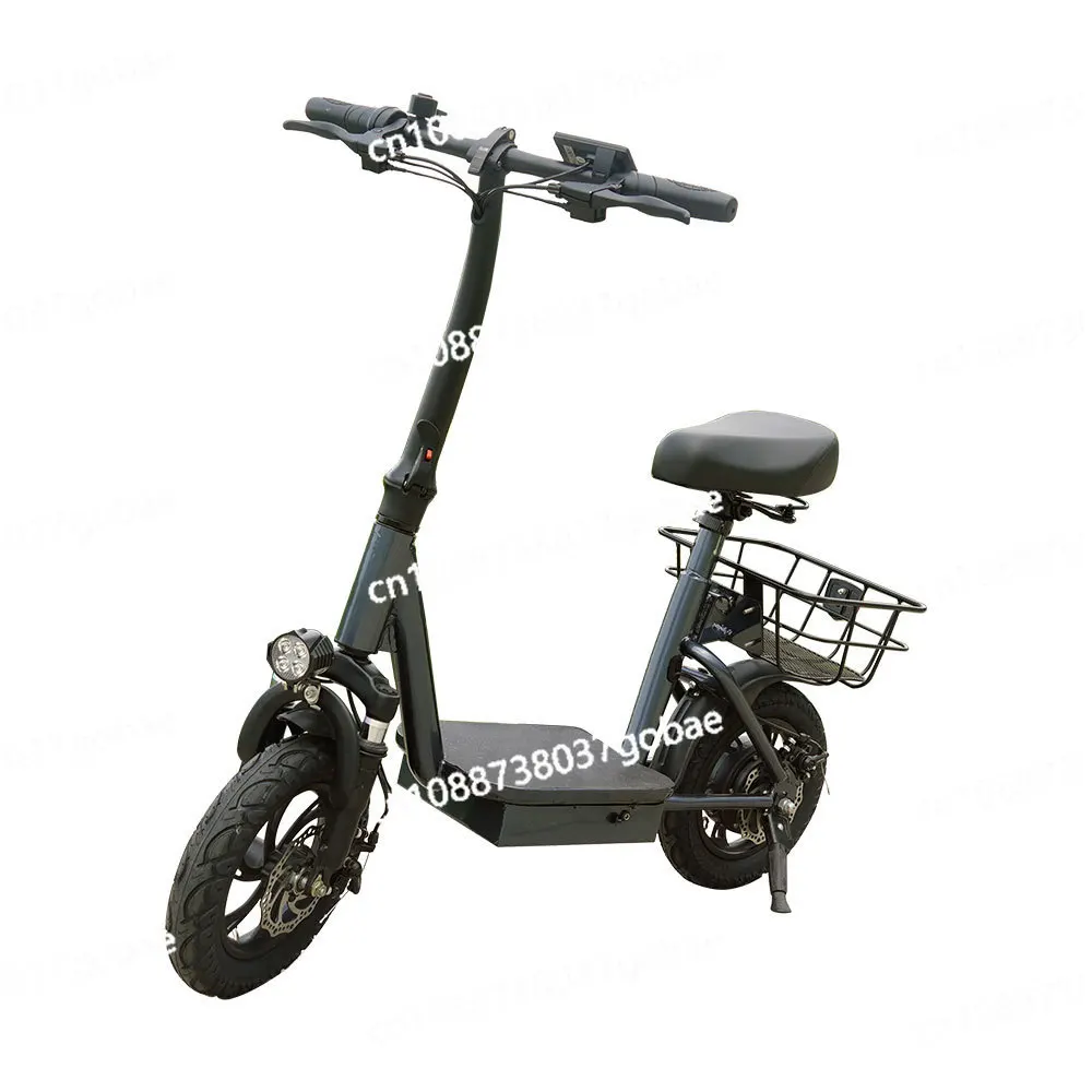 

Folding Electric Bicycle Portable Ultra-light Shock Absorption Power Mountain Battery Electric Vehicle