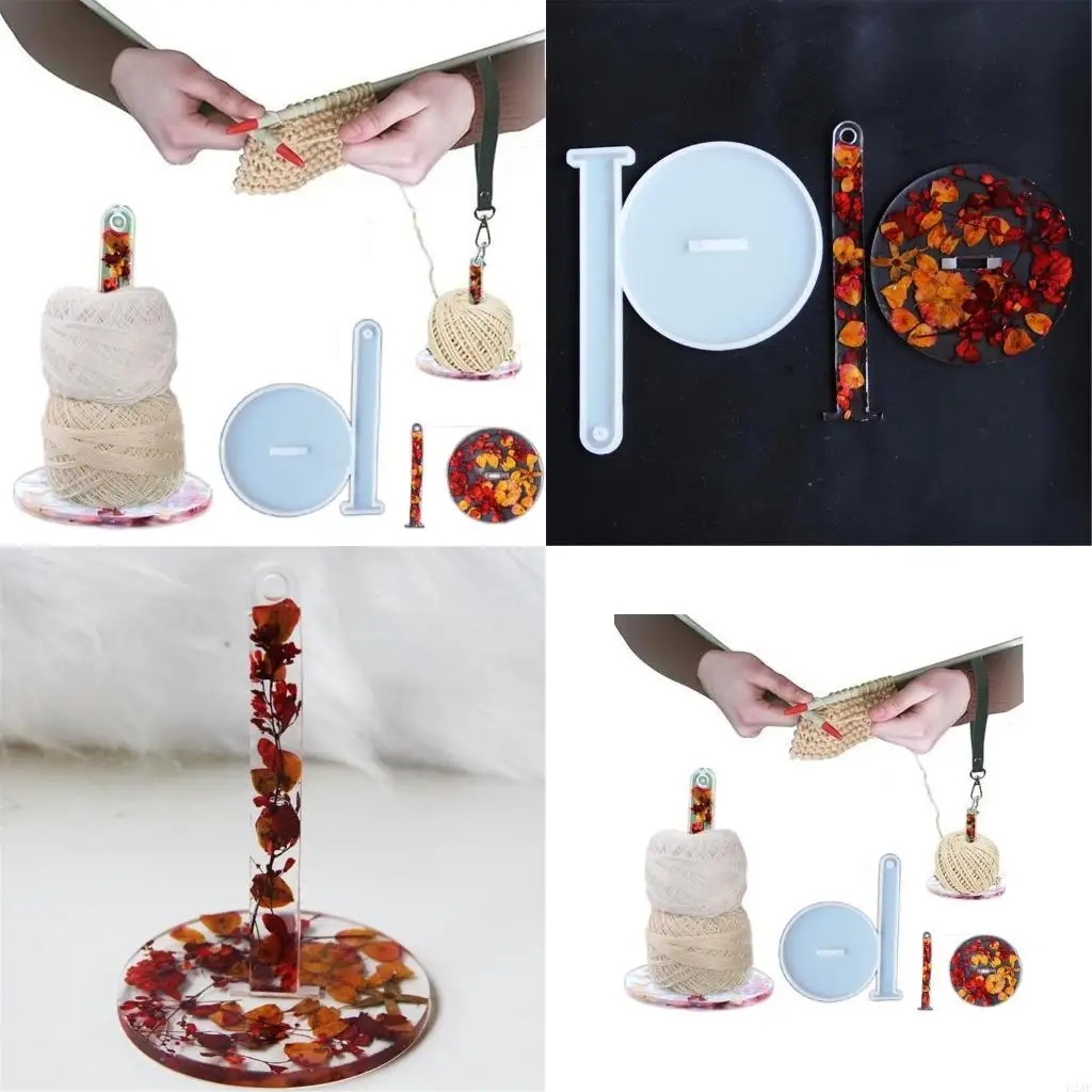   Silicone Yarn Bracelet Support Craft Tool for Craft Knitting Enthusiasts