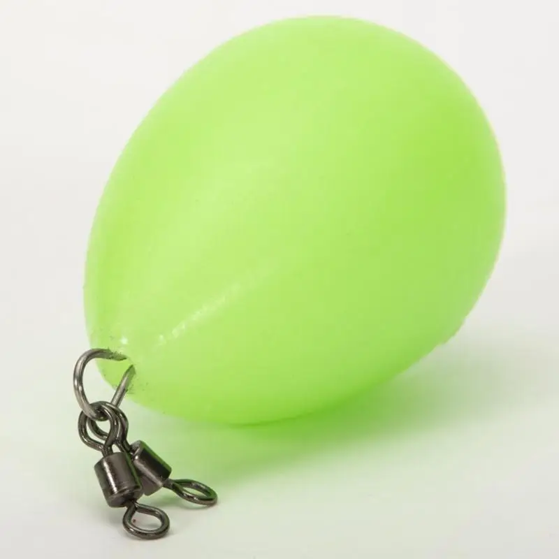 652F Night Fishing Luminous Egg Float Upward Glow In Fishing Float Thrower อะคริลิค Iscas Tackle เครื่องมืออุปกรณ์เสริม