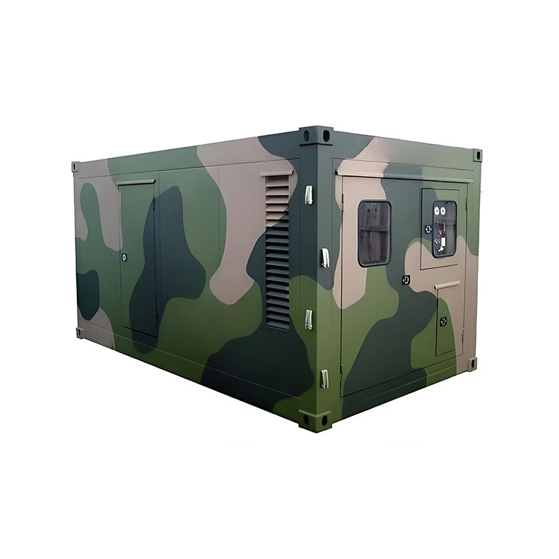 

Steel mobile square cabin camping training house, quick assembly integrated box