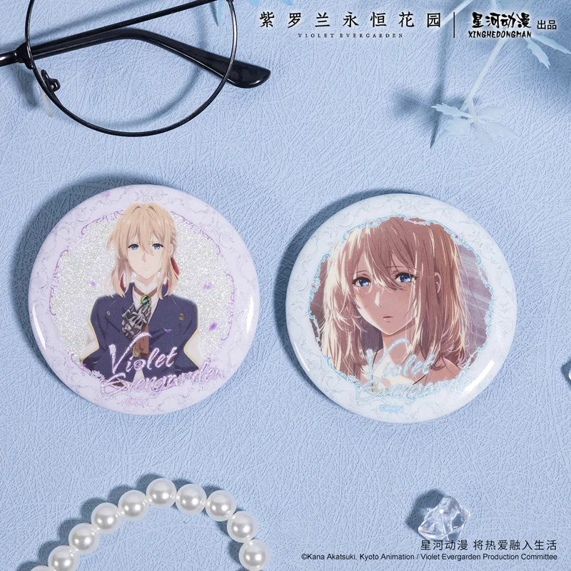 Violet Evergarden Flower Language Series China Official Authorization Refrigerator Magnet