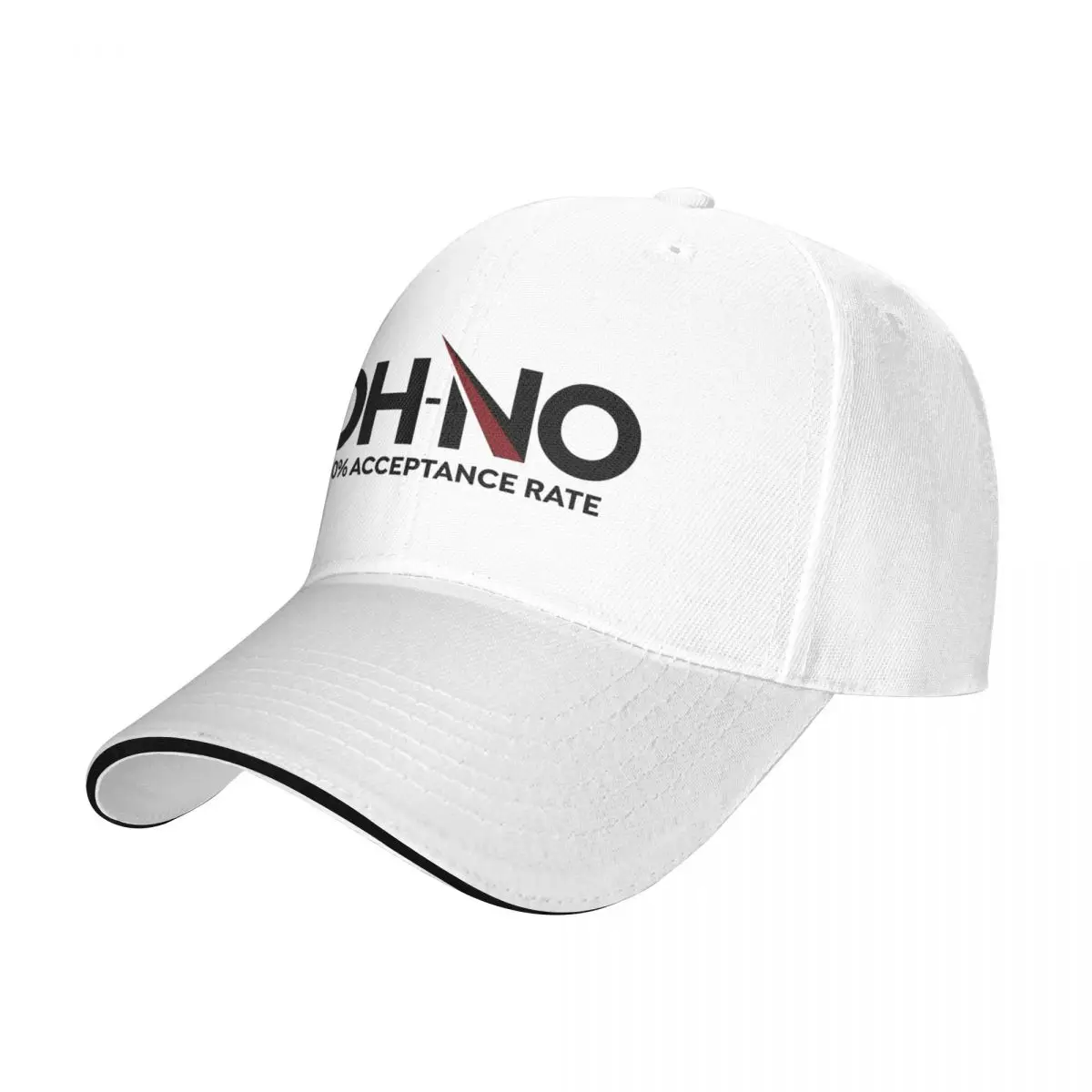 UNOH OH-NO Acceptance Rate Baseball Cap Golf Wear Hat Beach For Women Men's