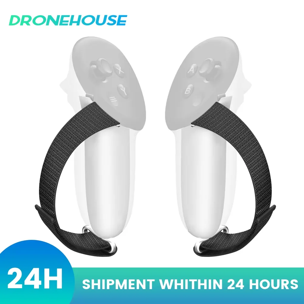 สําหรับ Meta Quest 3 ปรับ Anti-release สายคล้อง Anti-SLIP Grip แขนป้องกันสําหรับ Oculus Quest 3S VR อุปกรณ์เสริม