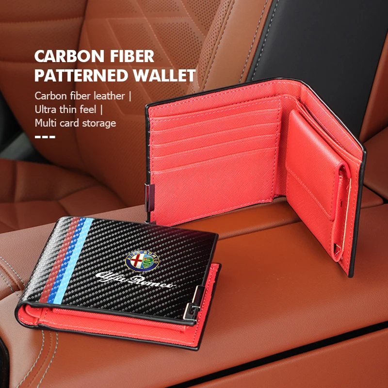 porta-cartoes-e-documentos-com-emblema-do-carro-alfa-romeo-acessorios-para-gt-stelvio-f1-brera-volante-tonale