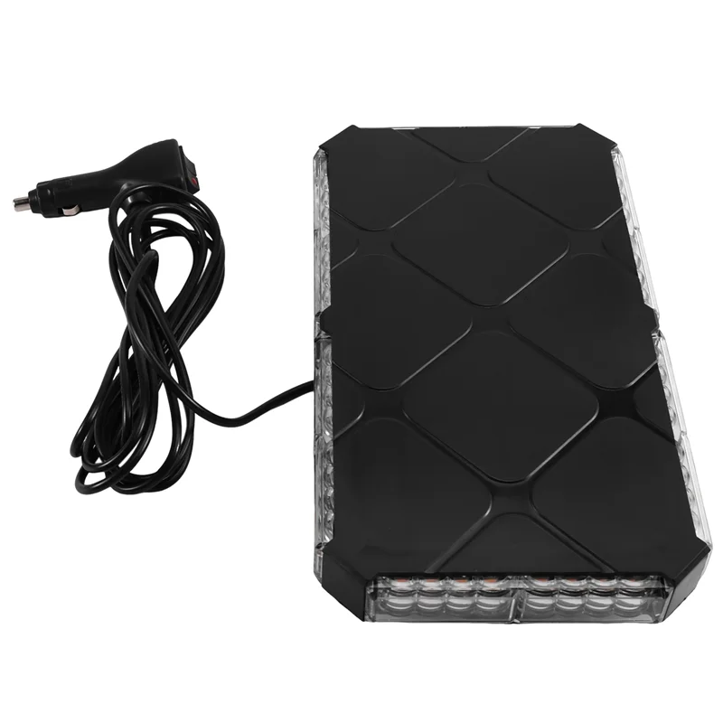 

Emergency Strobe Lights 11.5 Inch Roof Top LED Warning Traffic Hazard Caution Light Magnetic Base 12-24V