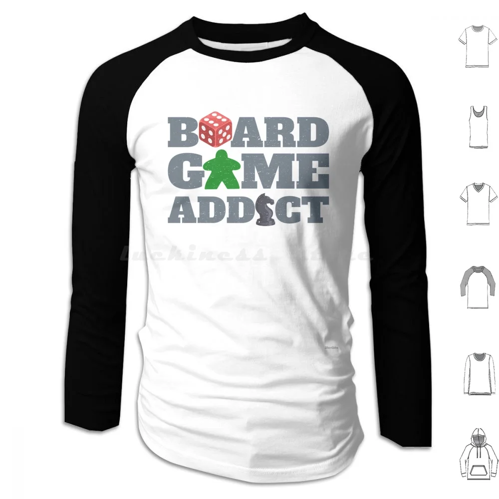 Juego de mesa Addict Board entusiastas de los juegos sudaderas con capucha de manga larga Silentecho juegos de mesa Scythe Active Mind Foamcore