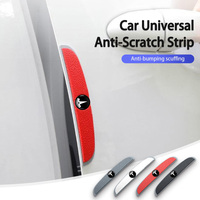 4pcs Car Door Anti Collision Strip Silicone Protector Stickers For Tesla Model 3 S Y X