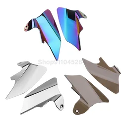 Motorcycle Heat Air Deflector Reflective Saddle Shield Mid-Frame For Harley Electra Glide Road King Street Glide FLHX 1998-2007