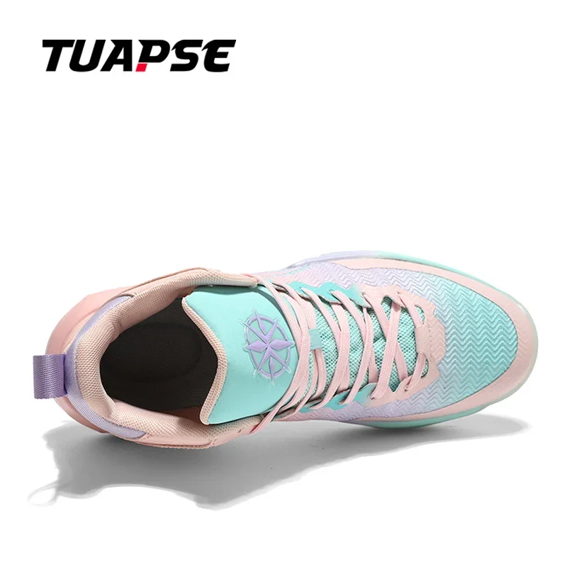 TUAPSE High Top Brand Basketball Shoes Men High Quality Basketball Sneakers Men Outdoor Sports Shoes 2025 Training Male Shoes