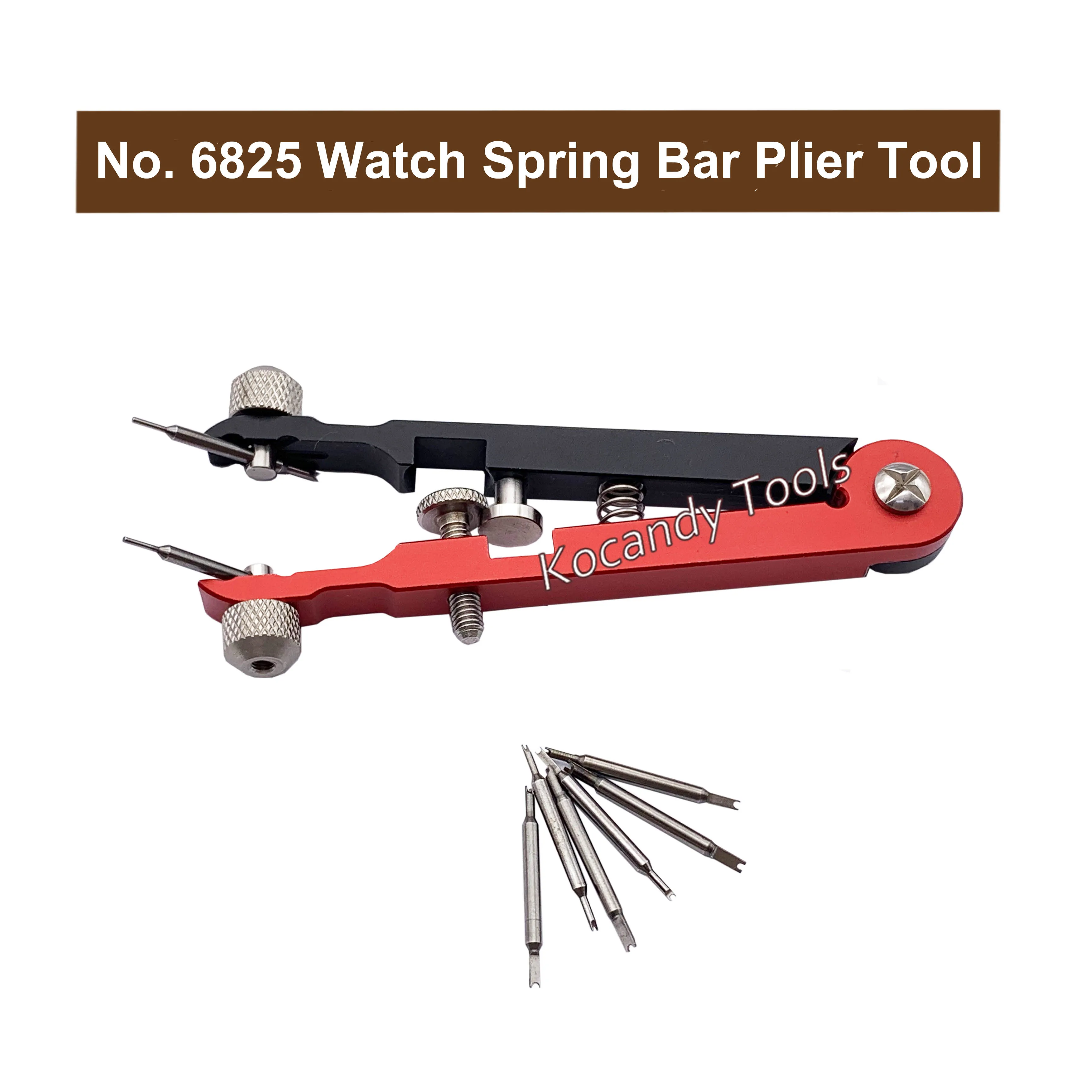 6825 Spring Bar Pilier Tool Set Profesional Watch Repair Tools For Watch Band Replacement Watchmakers Tool