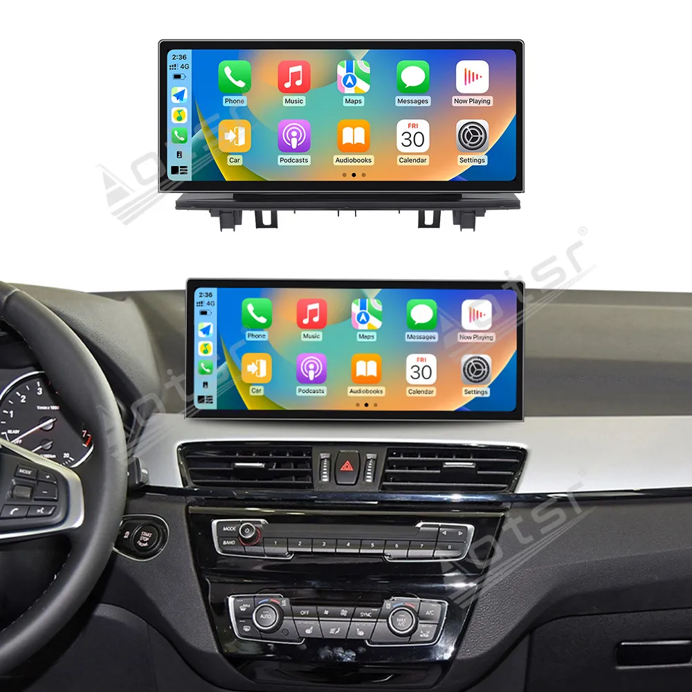 Reproductor Multimedia para coche Android 13, pantalla táctil de 12,3 pulgadas, Radio para coche para BMW X1 2016-2018 EVO/NBT, unidad principal estéreo de navegación GPS