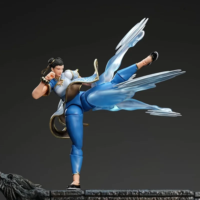 ฟิกเกอร์ชุนลี สตรีทไฟท์เตอร์ 6 ของแท้จากไคโยโดะ รุ่น Revoltech Amazing Yamaguchi ของสะสม ของเล่น ของขวัญ