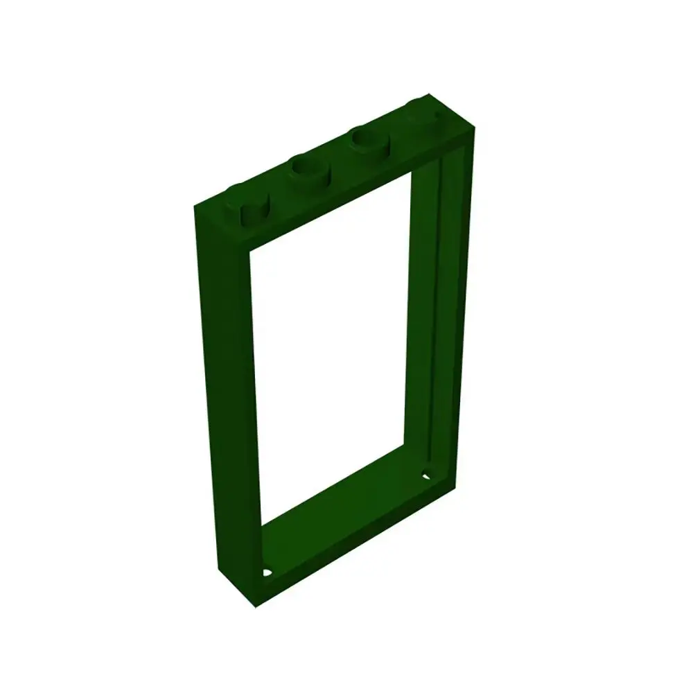 4PCS MOC Building Blocks 28327 Rotating Door 4x4x6， 60596-30179 1X4X6 Door Frame, 42205 1x6x6 Window DIY Gift Toy