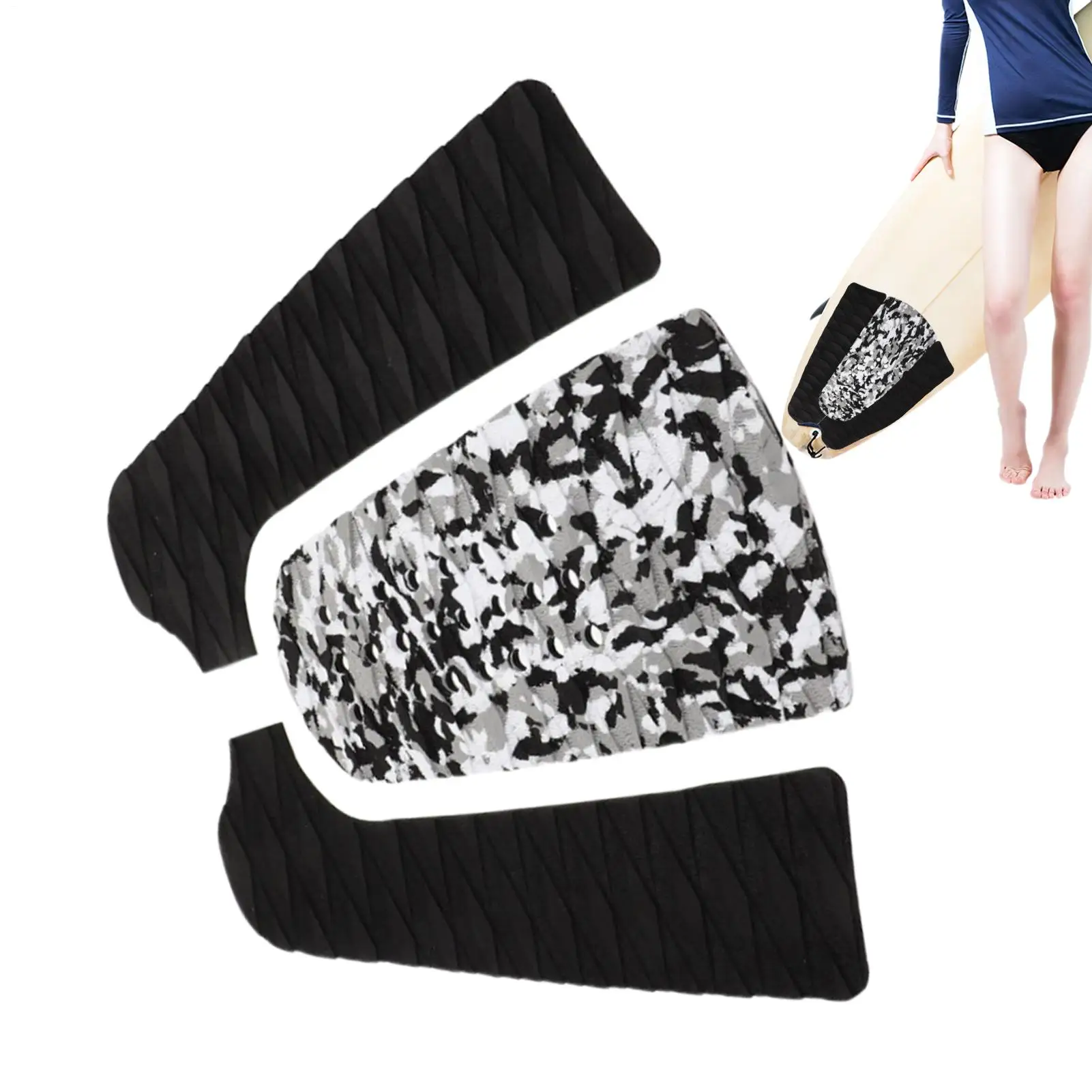 トラクションパッド-サーフボード-滑り止め-3枚入り-スキムボード-グリップパッド-ウォータースポーツアクセサリー-裏庭-ビーチ-夏-屋外プール用