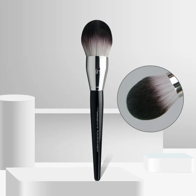 Professional Big Size Flame Highlighter Powder Brush S91 Pro Featherweight Soft Powder Makeup Brush