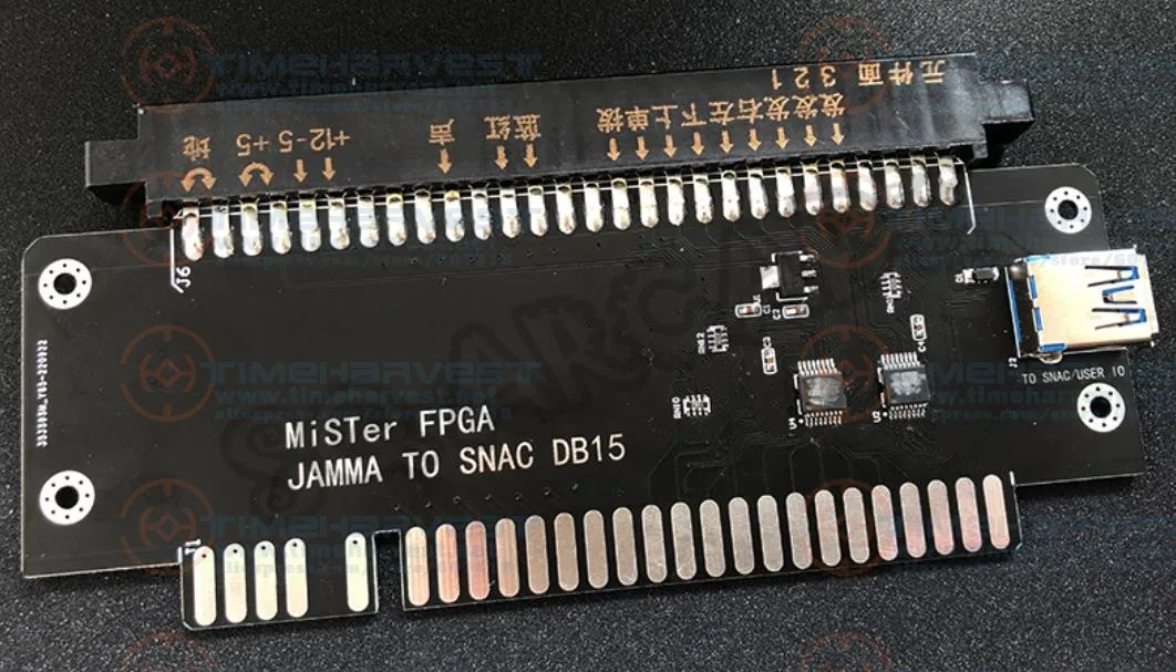 

MiSTer FPGA TO DB15 Expansion Board JAMMA TO DB15 Converter DB15 Input Jamma Signal Zero Delay JAMMA to SNAC DB15 MiSTer JVS