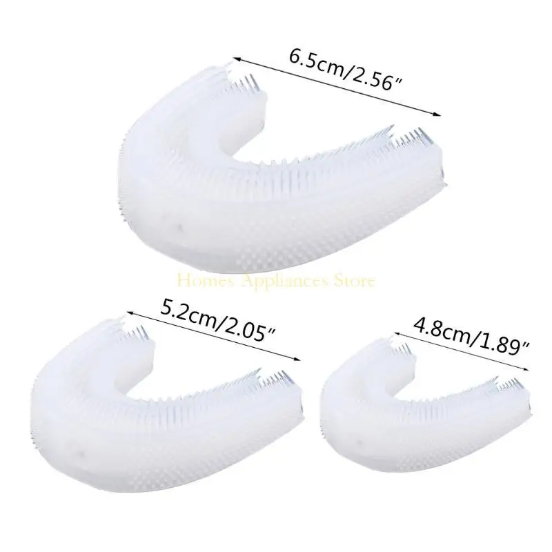 D0AB 360 Автоматическая зубная щетка u -образная замена зубной щетки для головы для взрослых детей