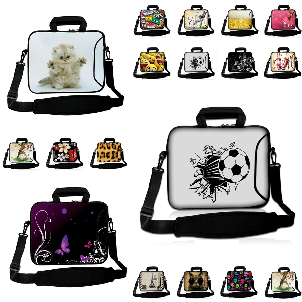 

Bolso Notebook Neoprene Bag Laptop 13-inch Messenger Briefcase 13.3" Cover For Macbook Air Pro Dell XPS 13 Lenovo Tab P12 DOOGEE