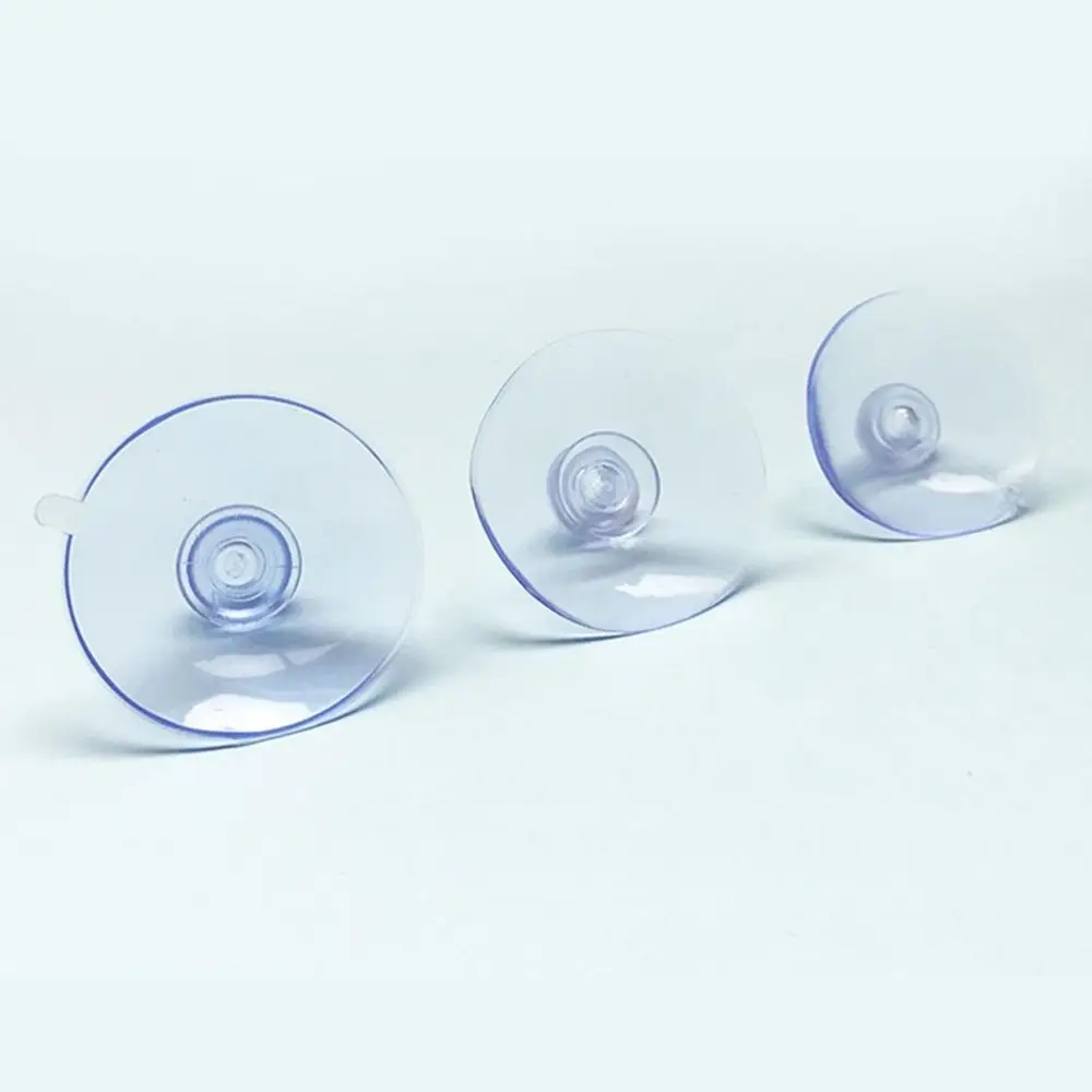 20Pcs Top Spacer PVC Double-Sided Suction Cup Vacuum Transparent Vacuum Suckers Non-Slip Without Trace Sucker Pad Kitchen