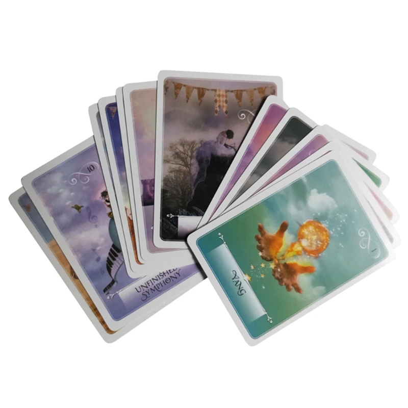 Wisdom of the Oracle Divination Cards 52-Card Deck Tarot English Version Family Party Board Game