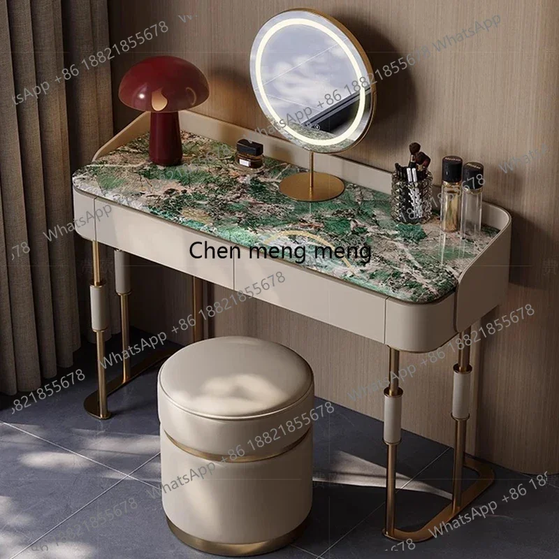 

Luxury Modern Vanity Table Wood Service Cosmetics Bedroom Dressing Table Mirror Makeup Chair Mesa De Maquillaje Home Furniture