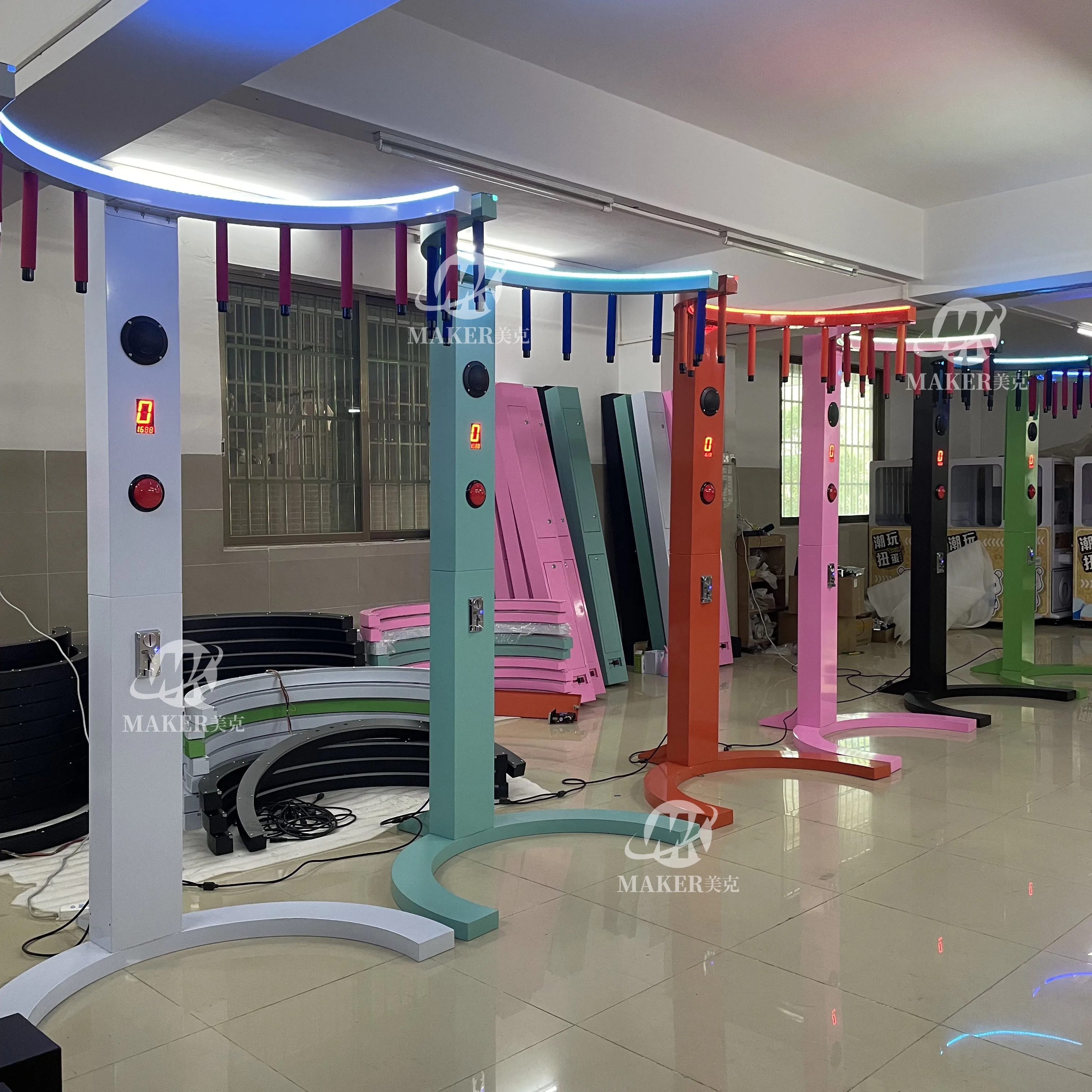 

Low Freight Fast Reaction Catch Stick Game Hand Speed Test Coin Operated Arcade Amusement Stick Catching Game Machine