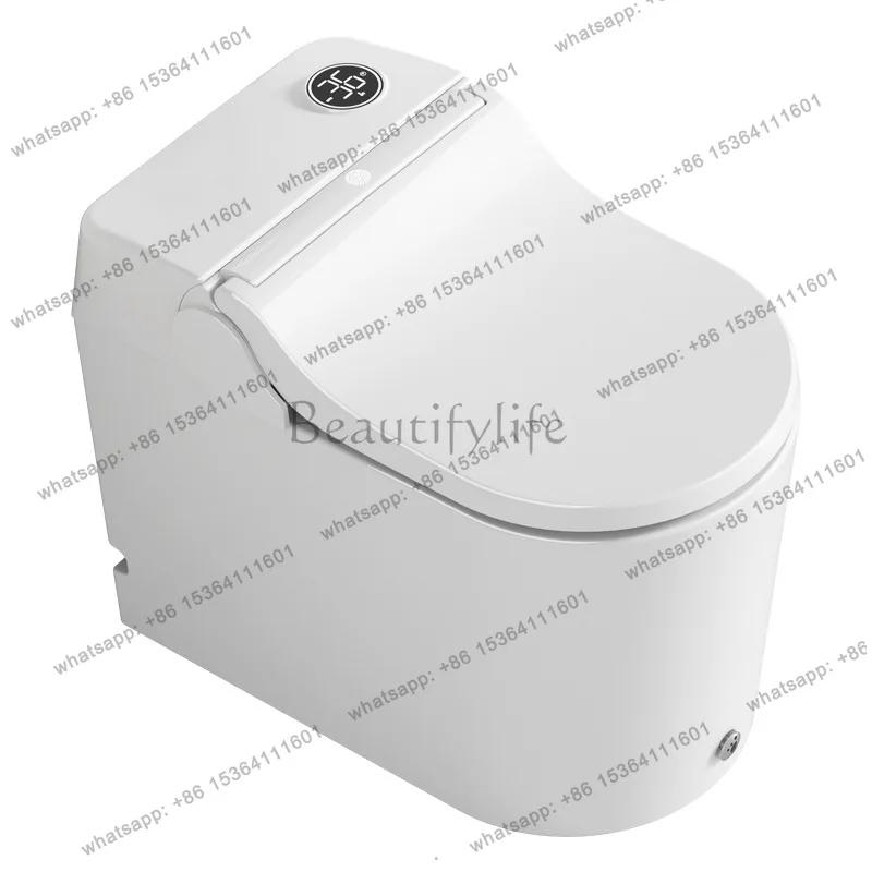 Smart toilet automatic flip cover replacement silent disposable public toilet