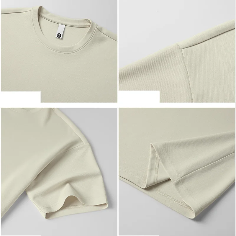 Summer Quick Men's Sets Fashion Drying Casual Breathable Short Sleeve Sports Tracksuits T-shirt+shorts Brand Basketball Full