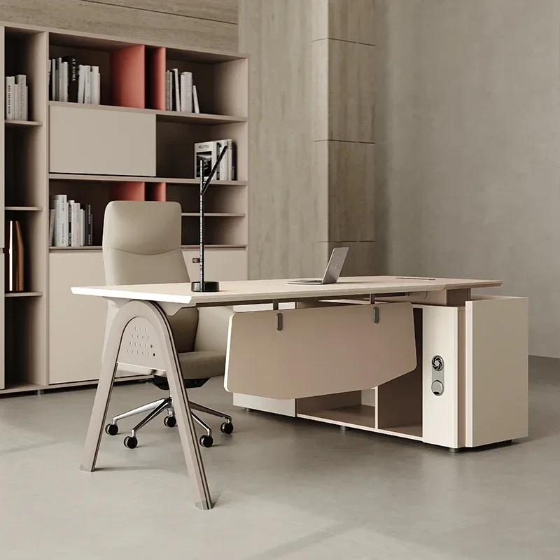 

Modern Computer Office Desks Corner Luxury Minimalist With Drawers Office Desks Manager Storage Furniture Er Arbeitet LLOD