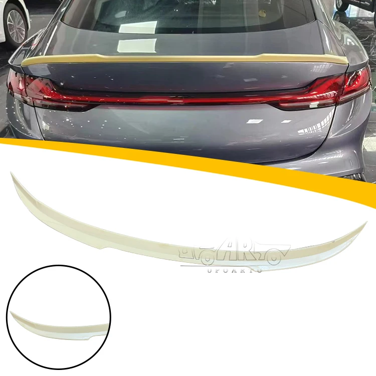 

Наружные аксессуары: спойлер на крышку багажника из АБС-пластика под карбон для MG7 II Sedan 2023+